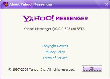 yahoo messenger beta 10